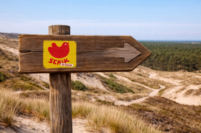 De deelnemers op routenummer