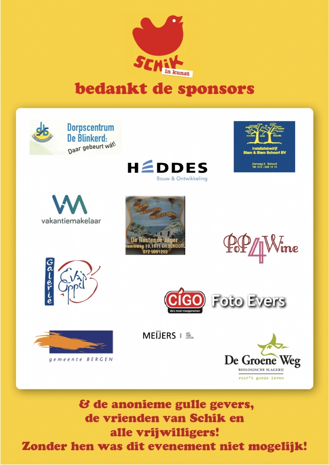 De Sponsors van 2022
